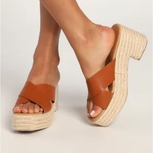 Lulus platform sandals